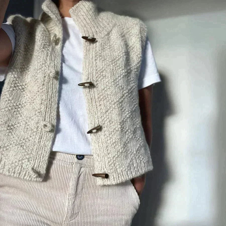 Chanel - Gilet femme tricoté chic