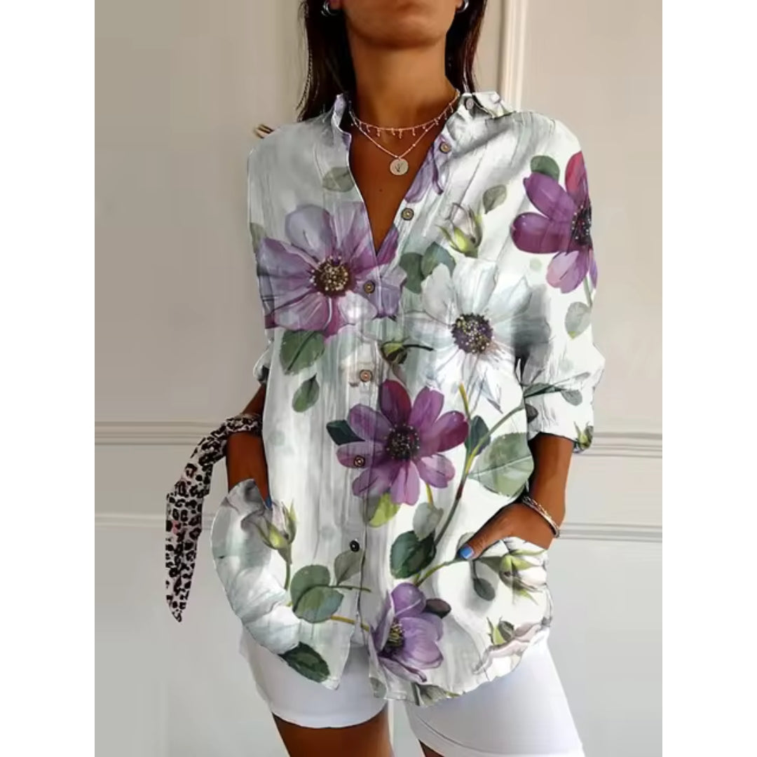 Sophie - Blouse Fluide D'Été