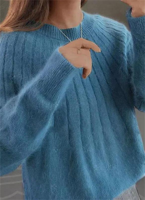 Émilie | Pull Chic Cachemire Côtelé