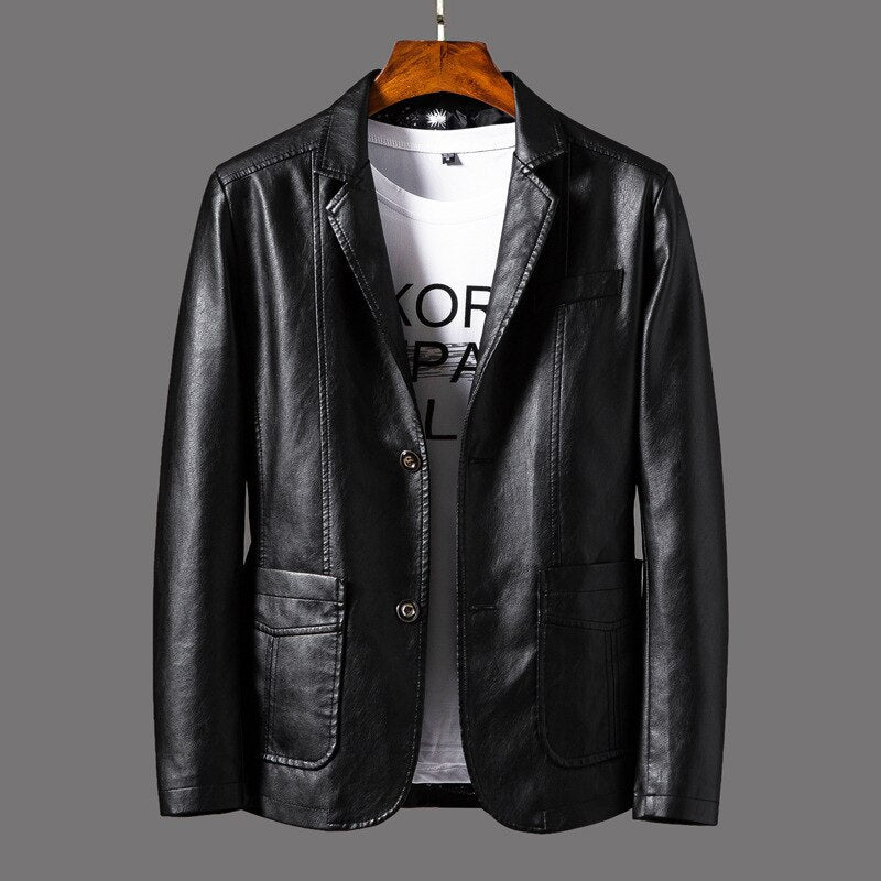 Nils - Veste homme en cuir