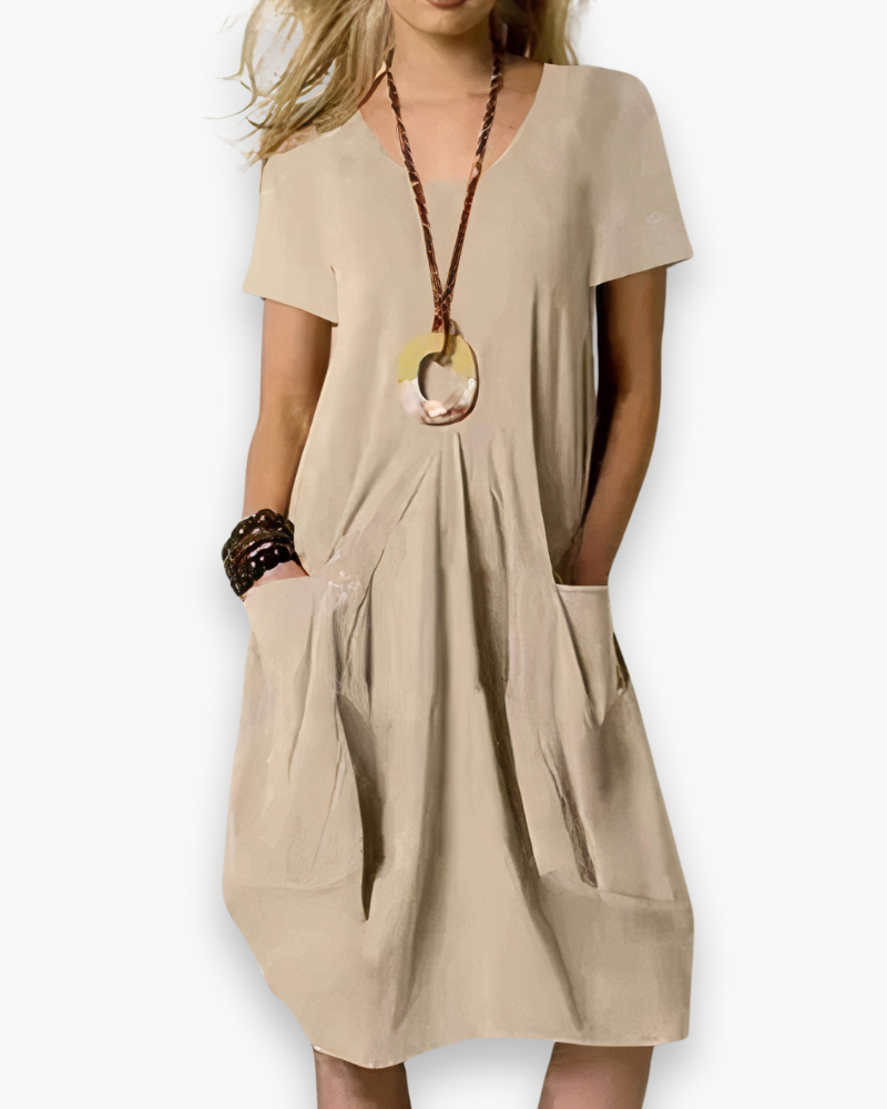Robe ample confortable femme | Élégant midi 4