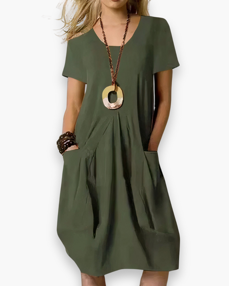 Robe ample confortable femme | Élégant midi 3