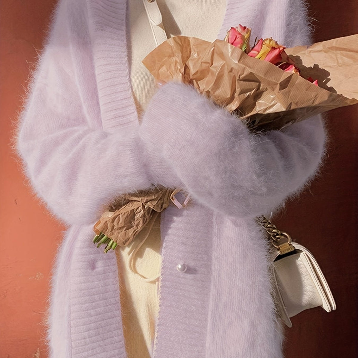 Chloé - Cardigan Élégant Boutonné Col V