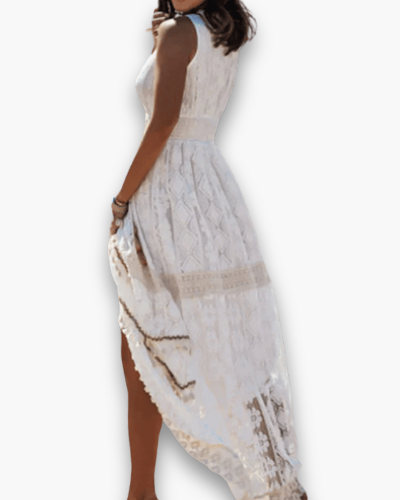 Robe Bohème Élégante pour Femme | Élégance Midi 3