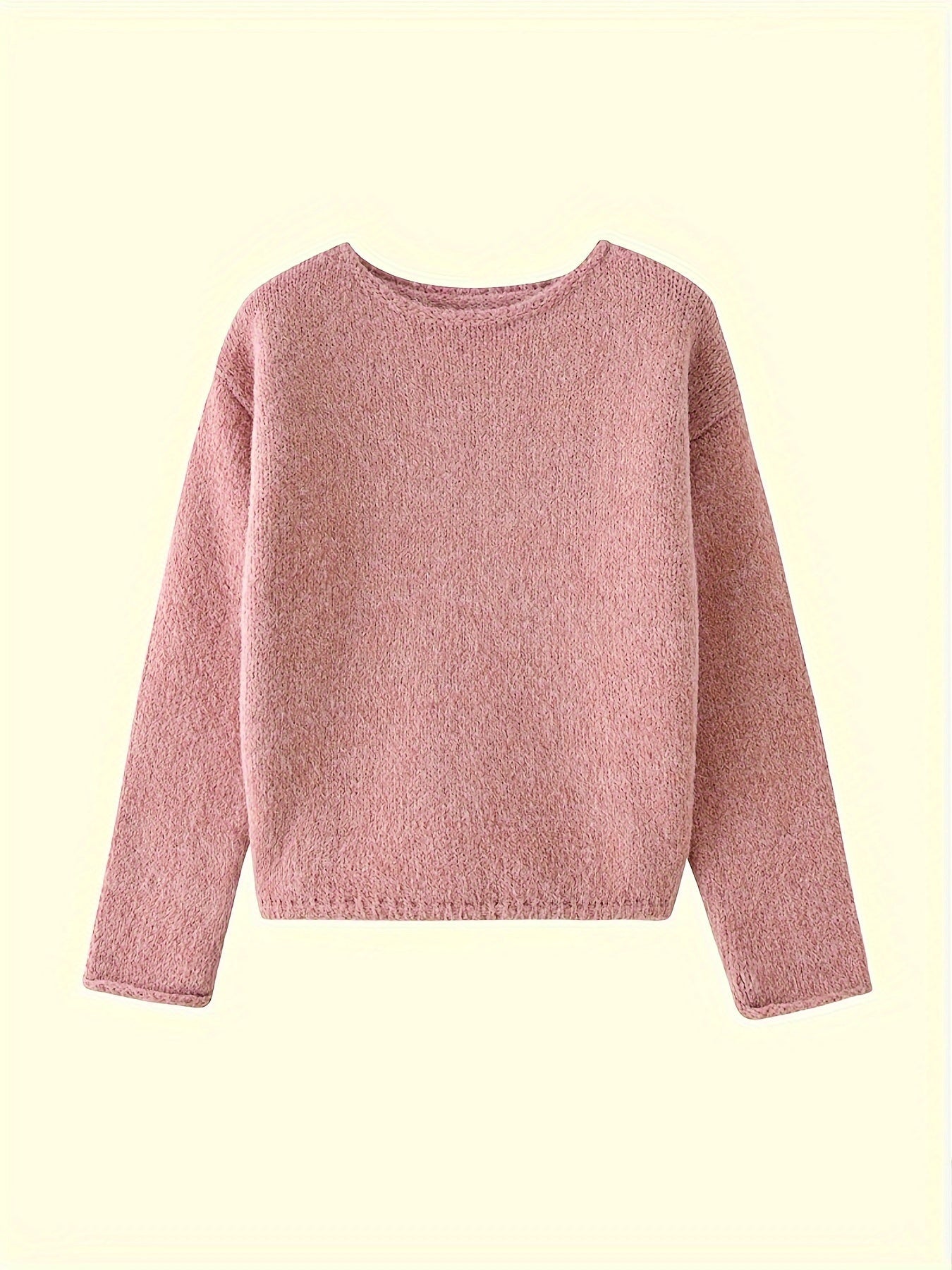 Sandrine - Pull Élégant Oversize Maille