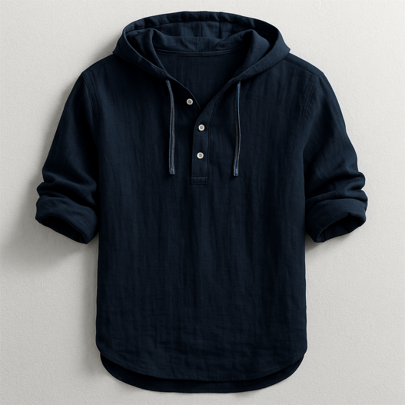 Thomas – Chemise homme à capuche moderne