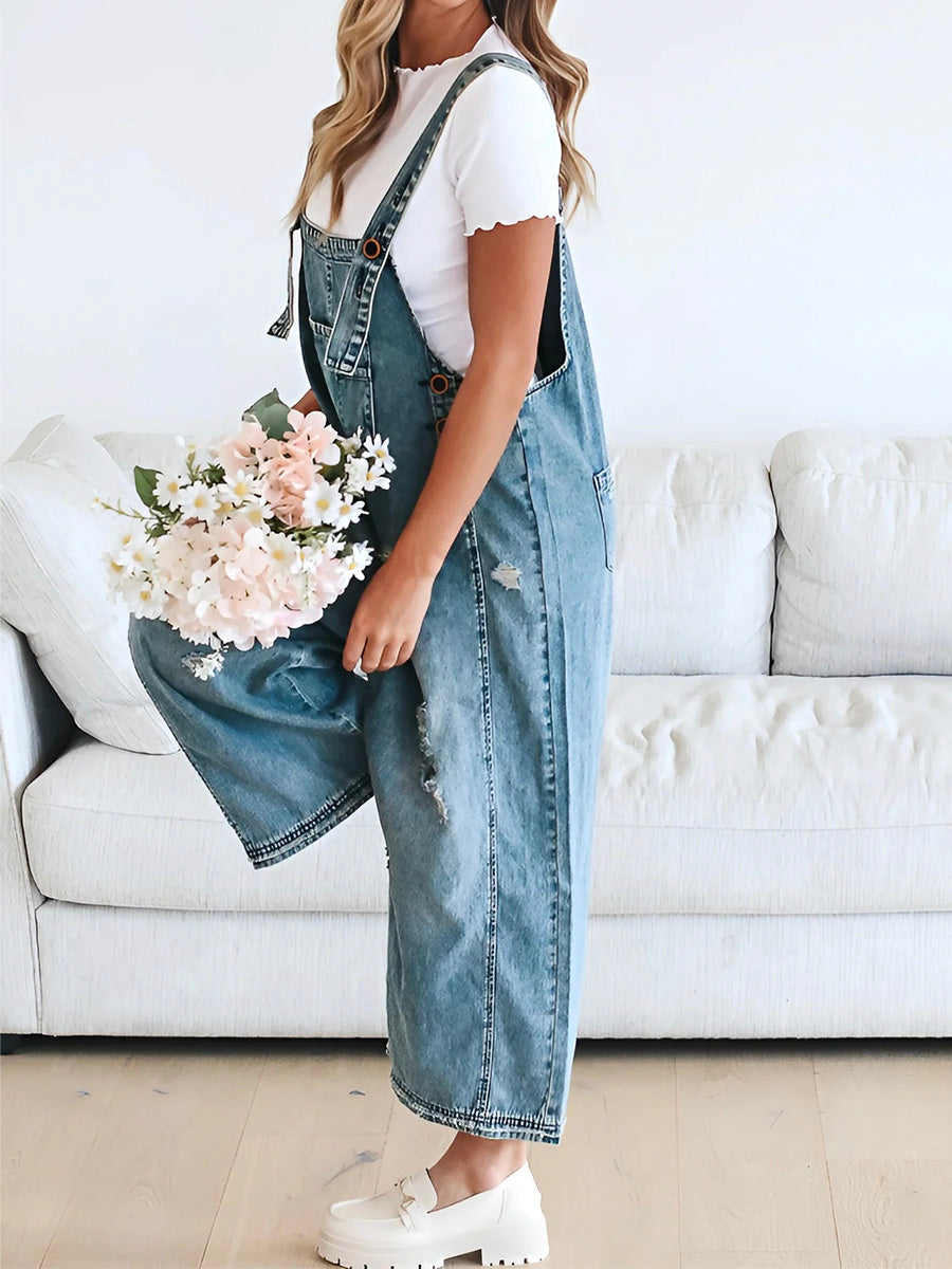 Claire - Salopette Denim Chic