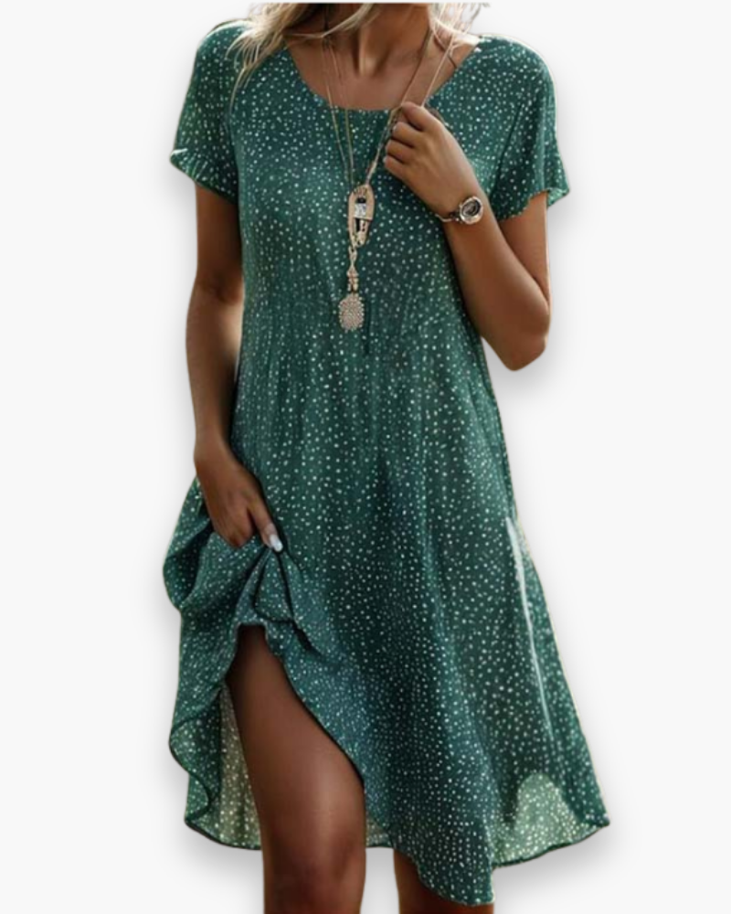 Robe Vintage Élégante pour Femme | Longueur Midi 1