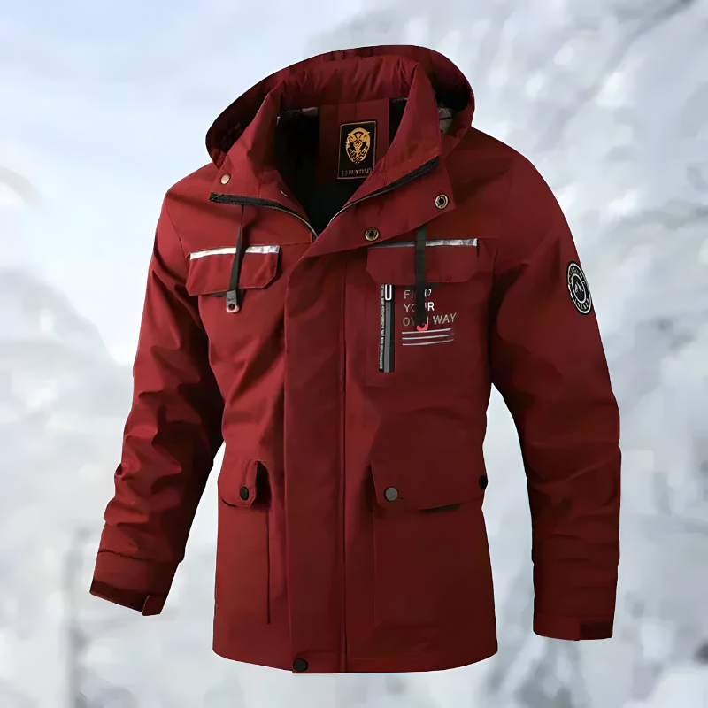 Marc - Parka Moderne Doublée à Capuche