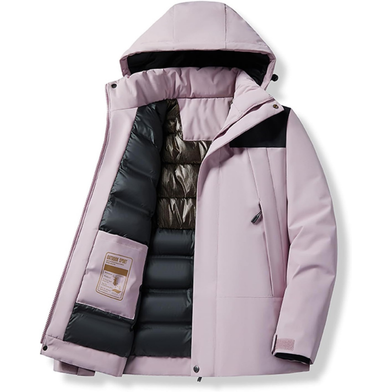Clara – Veste de ski femme avec capuche et poches