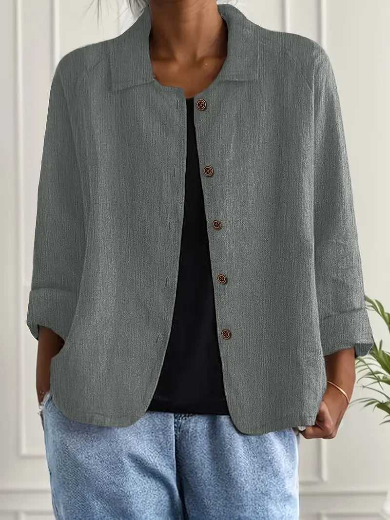 Juliette | Cardigan Élégant Classique Boutonné
