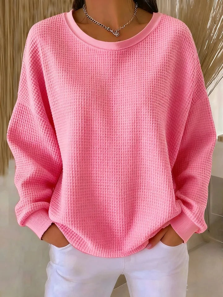 Chantal | Pull Élégant Col Rond Oversize