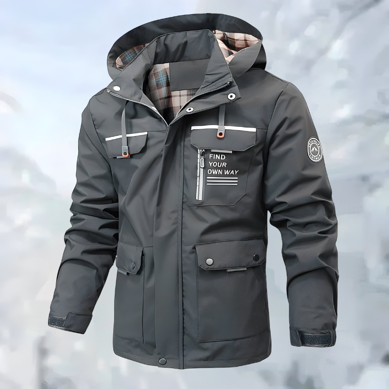 Marc - Parka Moderne Doublée à Capuche