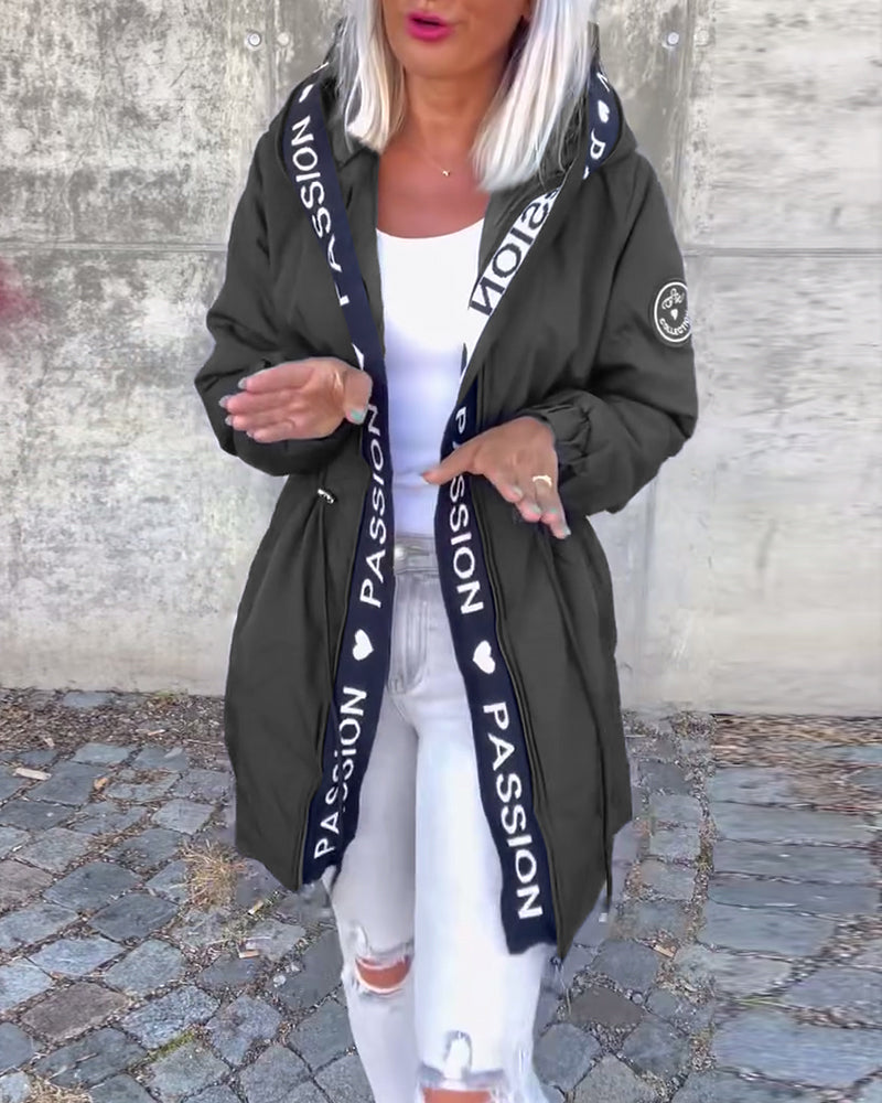 Camille | Parka Élégante Cintrée à Capuche