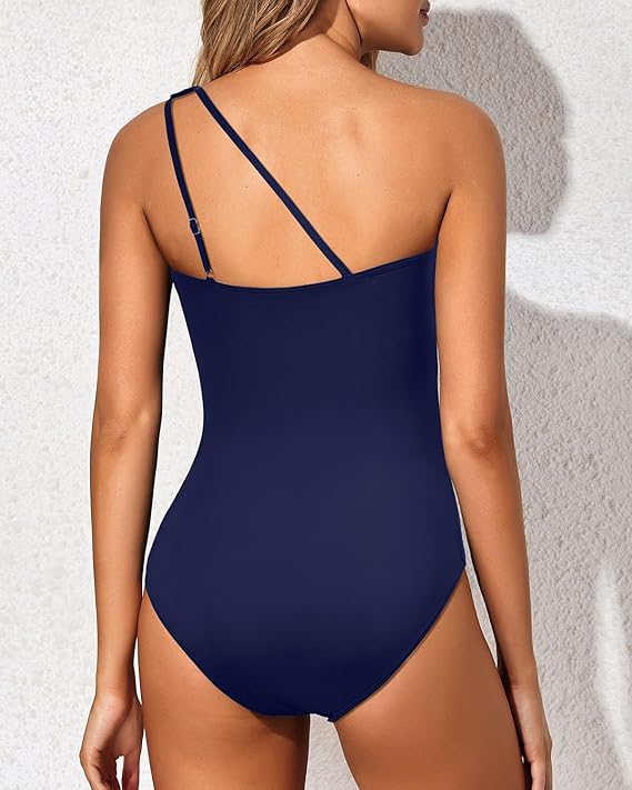 Grace - Maillot de Bain Une Pièce Asymétrique Élégant