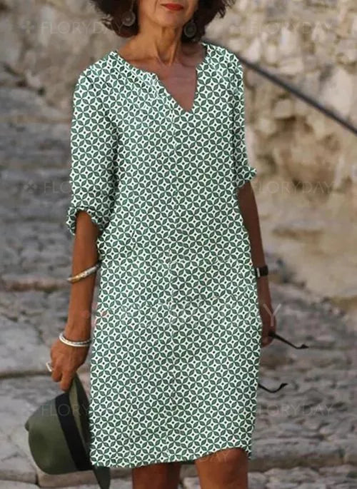 Delphine - Robe Fluide D'Été