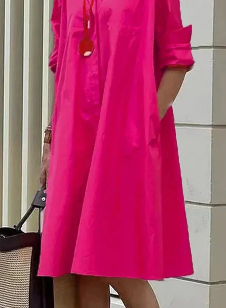 Béryl - Robe Chemise Chic Et Élégante Avec Une Coupe Sophistiquée