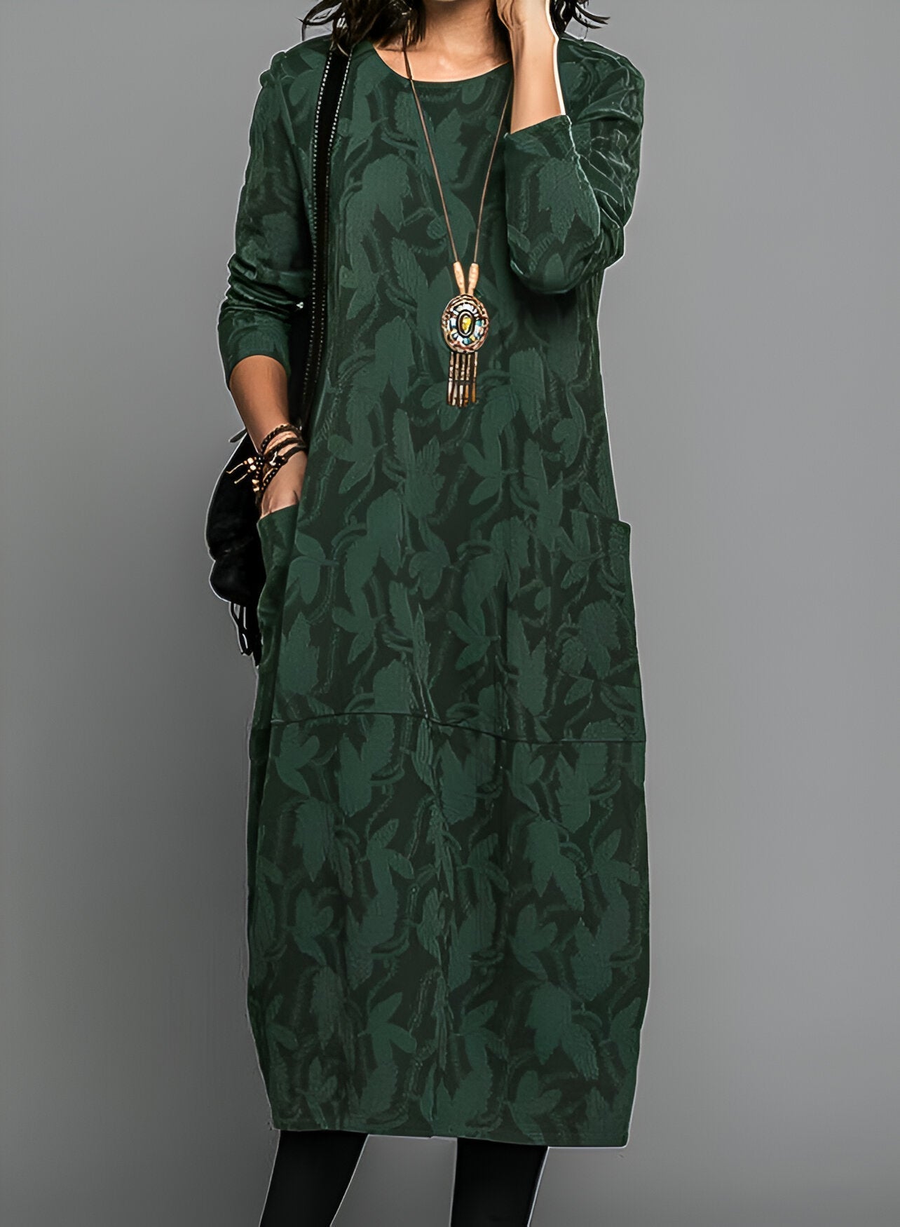 Robe Pull Femme Longue - Sarah