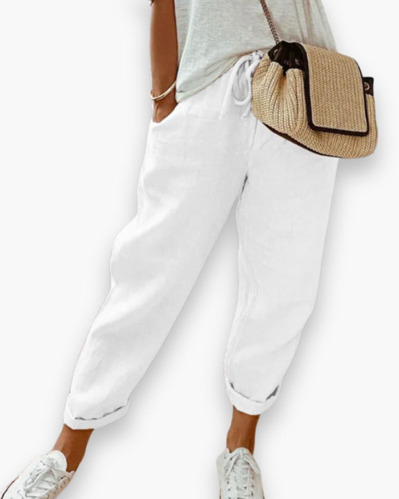 Pantalon ample moderne femme | Tissu léger et respirant 4