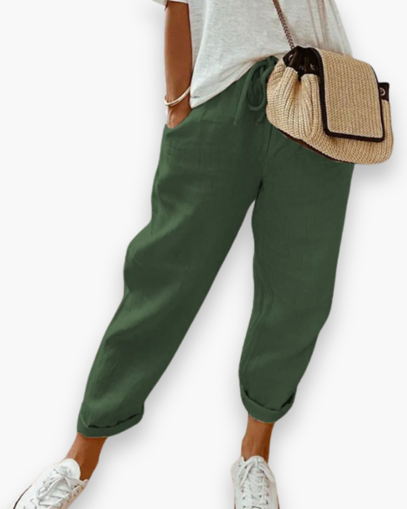 Pantalon ample moderne femme | Tissu léger et respirant 5