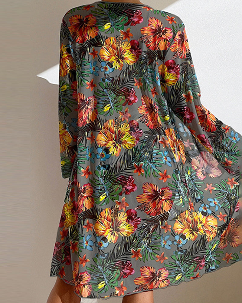Sophie - Ensemble De Bikini Trois Pièces Avec Imprimé Floral
