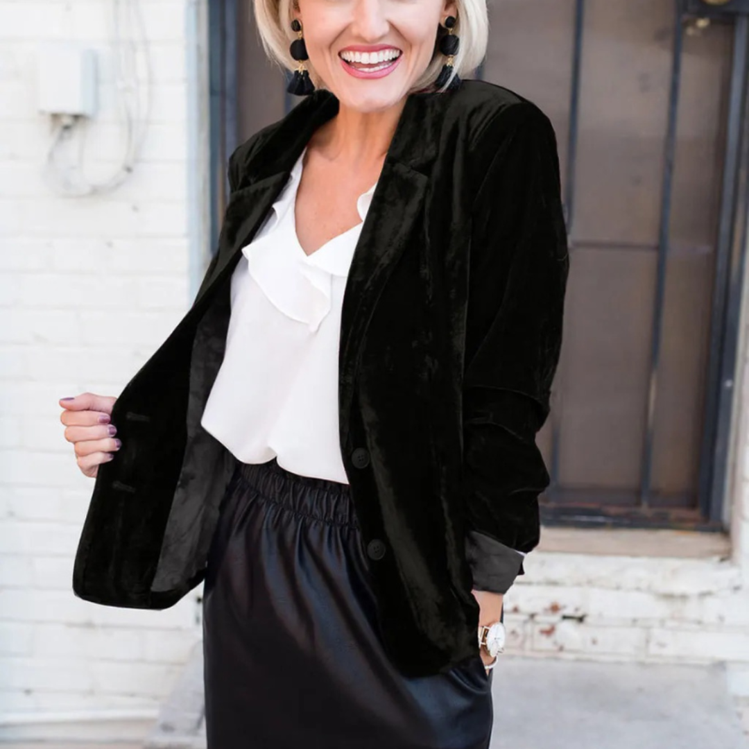 Coco - Blazer velours femme