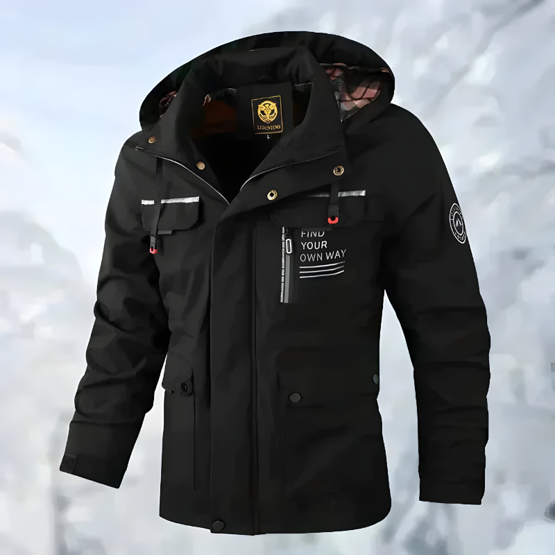 Marc - Parka Moderne Doublée à Capuche