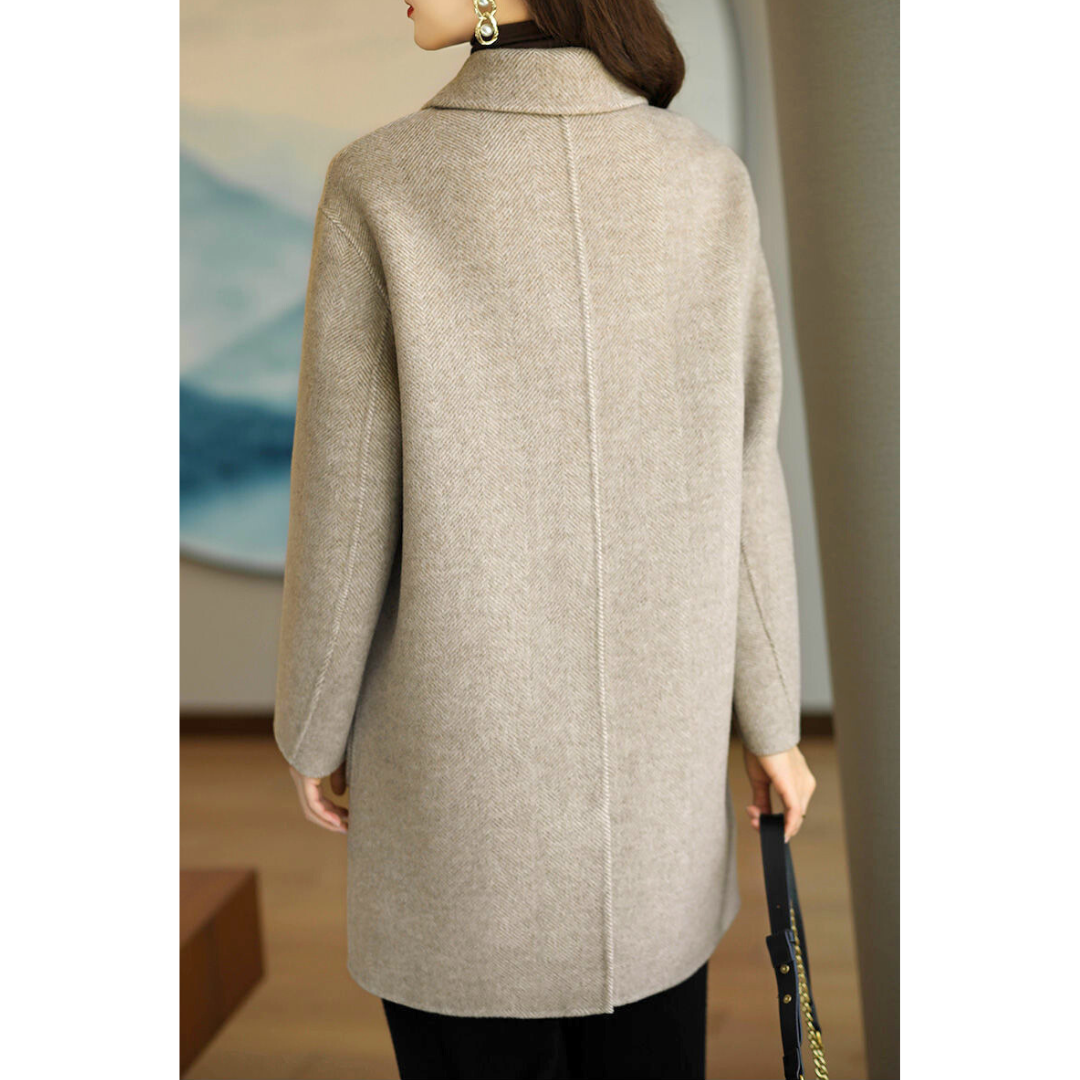 Karine | Manteau Élégant Court Chaud