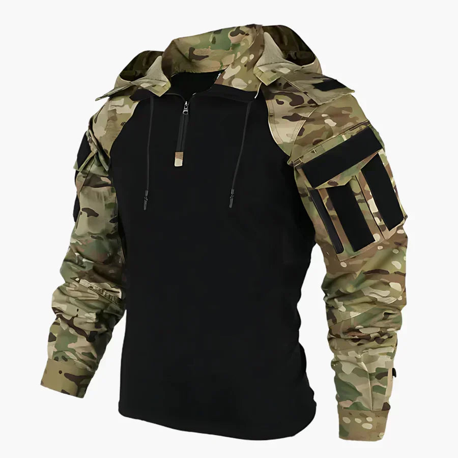 Thomas - Hoodie Chic Tactique Zippé