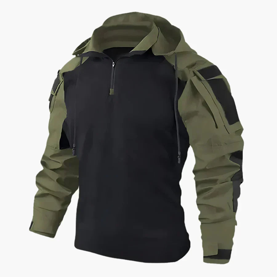Thomas - Hoodie Chic Tactique Zippé