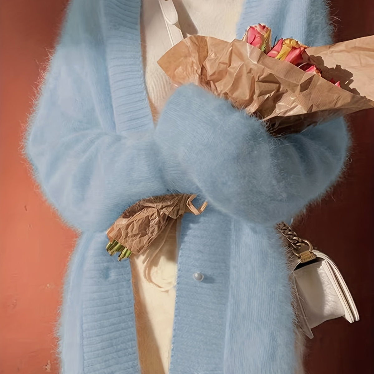 Chloé - Cardigan Élégant Boutonné Col V