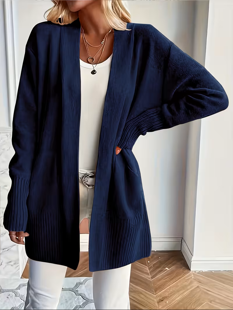 Caroline - Cardigan Élégant Oversize Ouvert