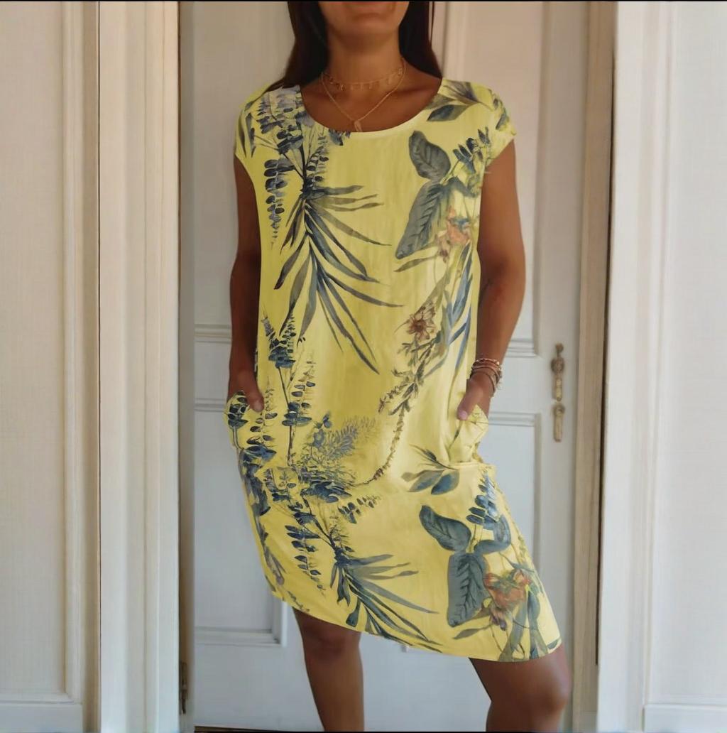 Robe D'Été Femme Imprimée Fluide - Julie