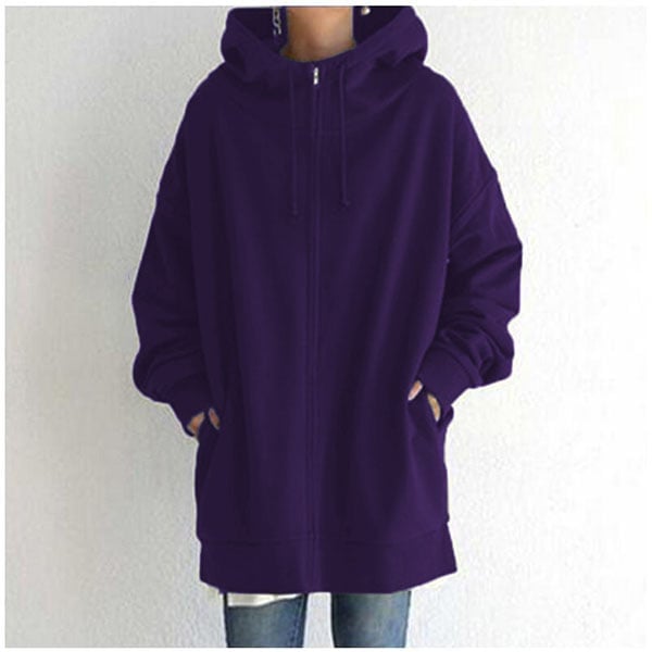 Sylvie - Cardigan automne à capuche femme