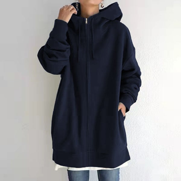 Sylvie - Cardigan automne à capuche femme