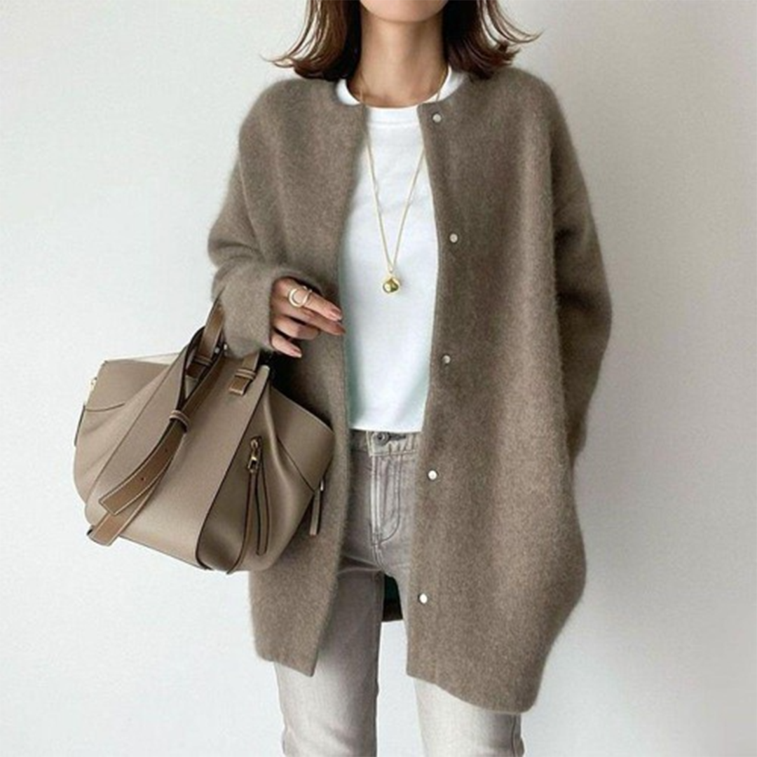 Juliette - Cardigan long élégant femme