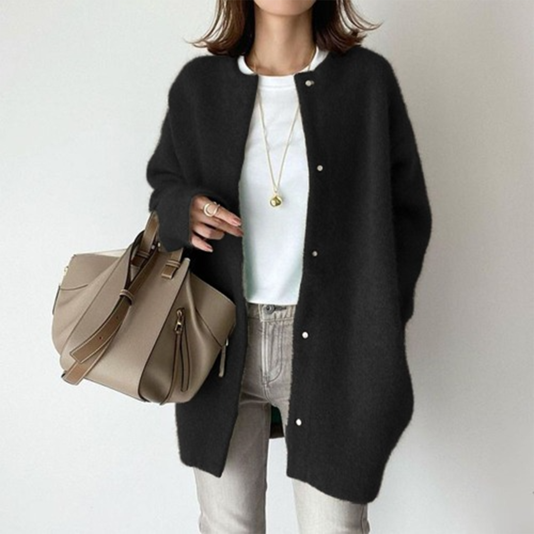 Juliette - Cardigan long élégant femme