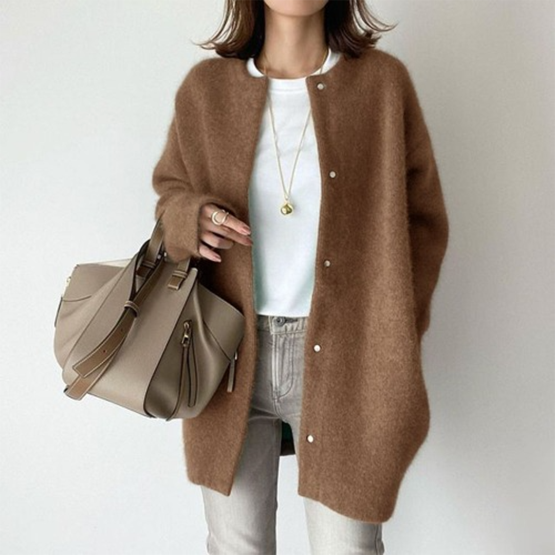Juliette - Cardigan long élégant femme
