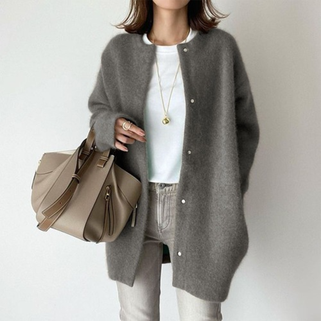 Juliette - Cardigan long élégant femme