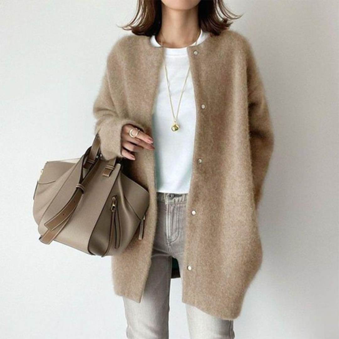 Juliette - Cardigan long élégant femme