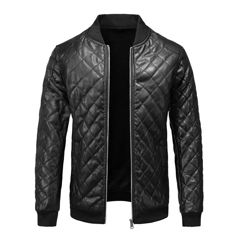 Julien - Blouson Élégant Matelassé Col Montant