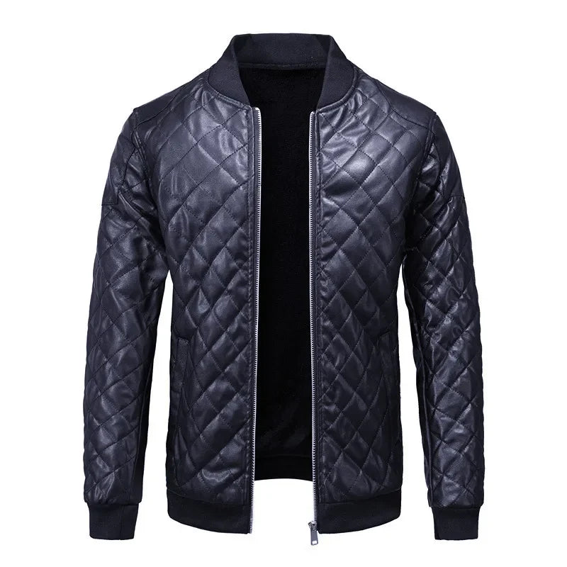 Julien - Blouson Élégant Matelassé Col Montant