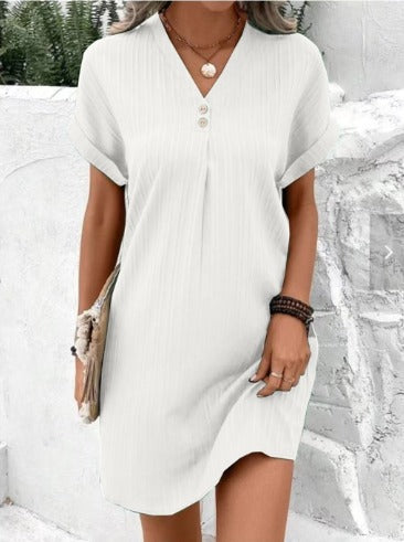 Isabelle - Robe Midi Confortable D'Été