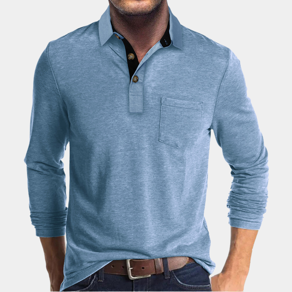 André - Élégant polo d'automne