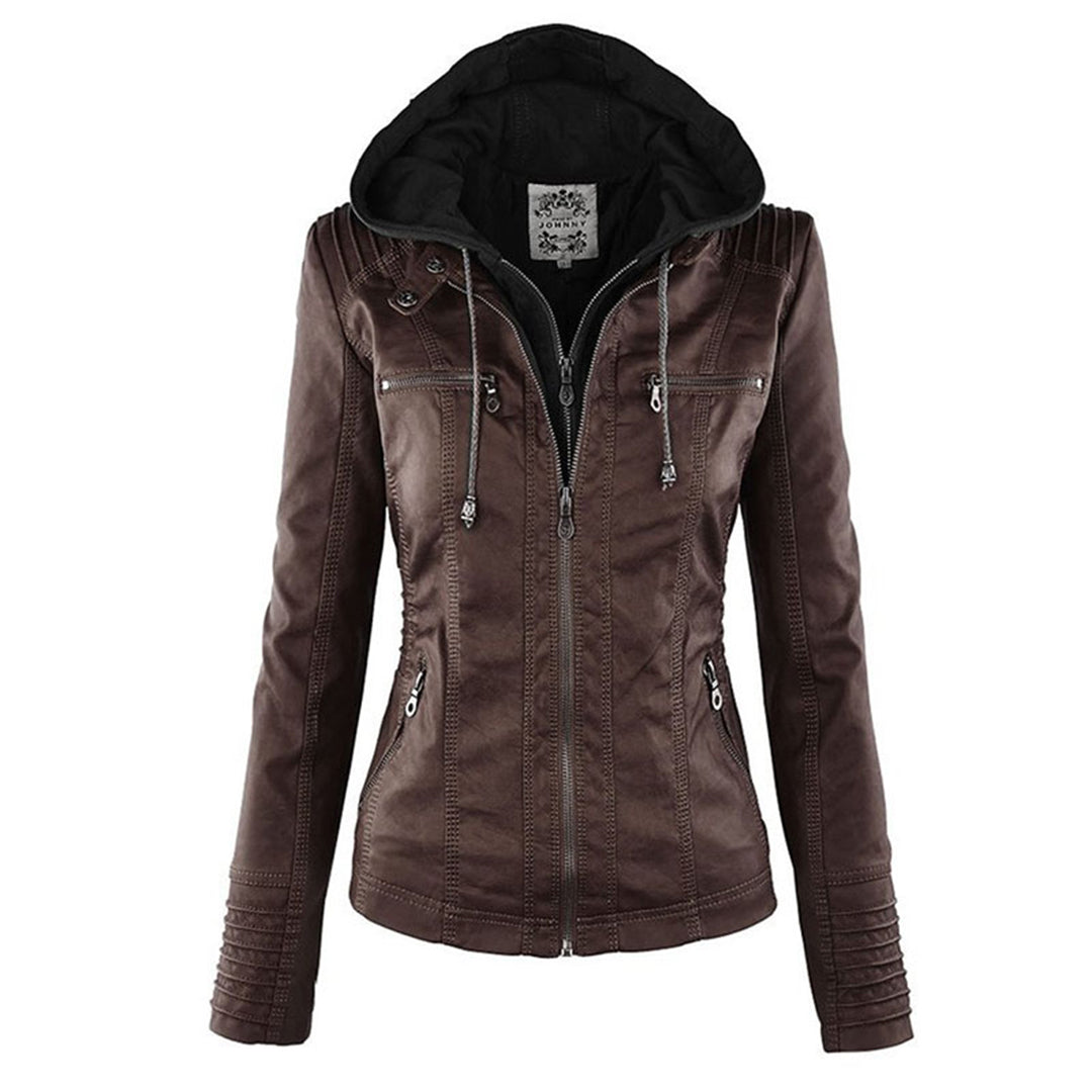 Lucie - Manteau Chic Cuir