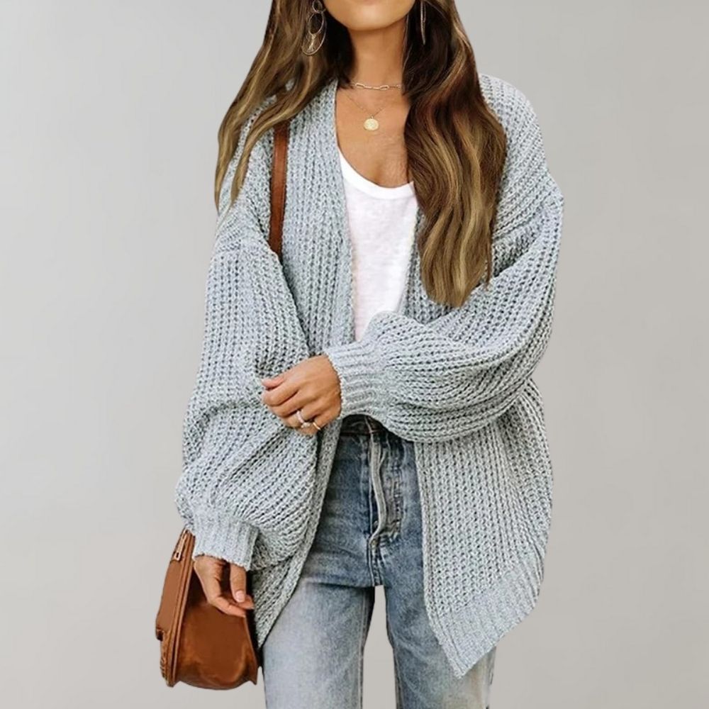 Manon - Cardigan Chic Oversize Grosse Maille