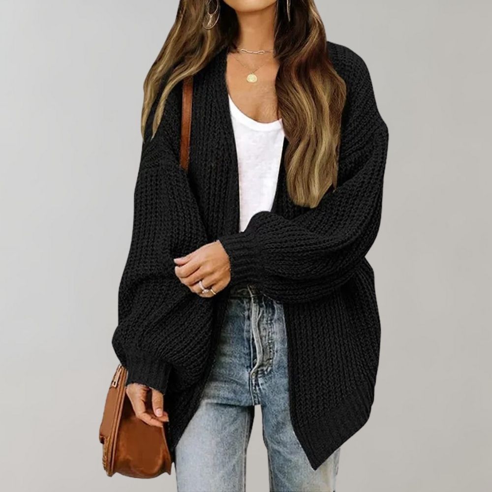 Manon - Cardigan Chic Oversize Grosse Maille