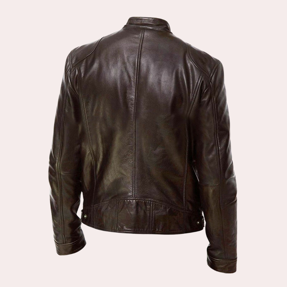 Georges - Manteau en cuir Homme
