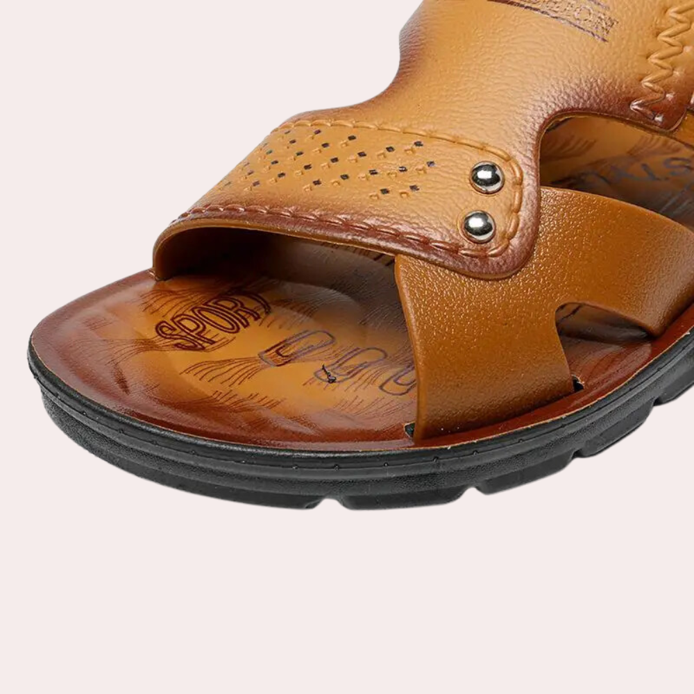Sandales pour hommes - Style décontracté - Confortables et durables - Noir-6