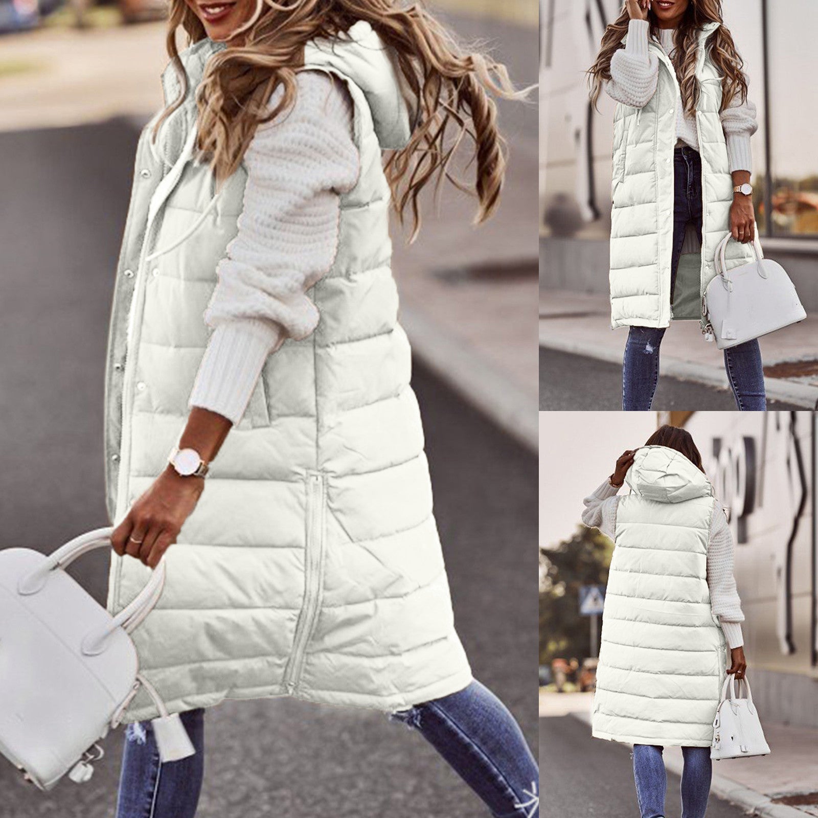 Chanel - Doudoune femme longue